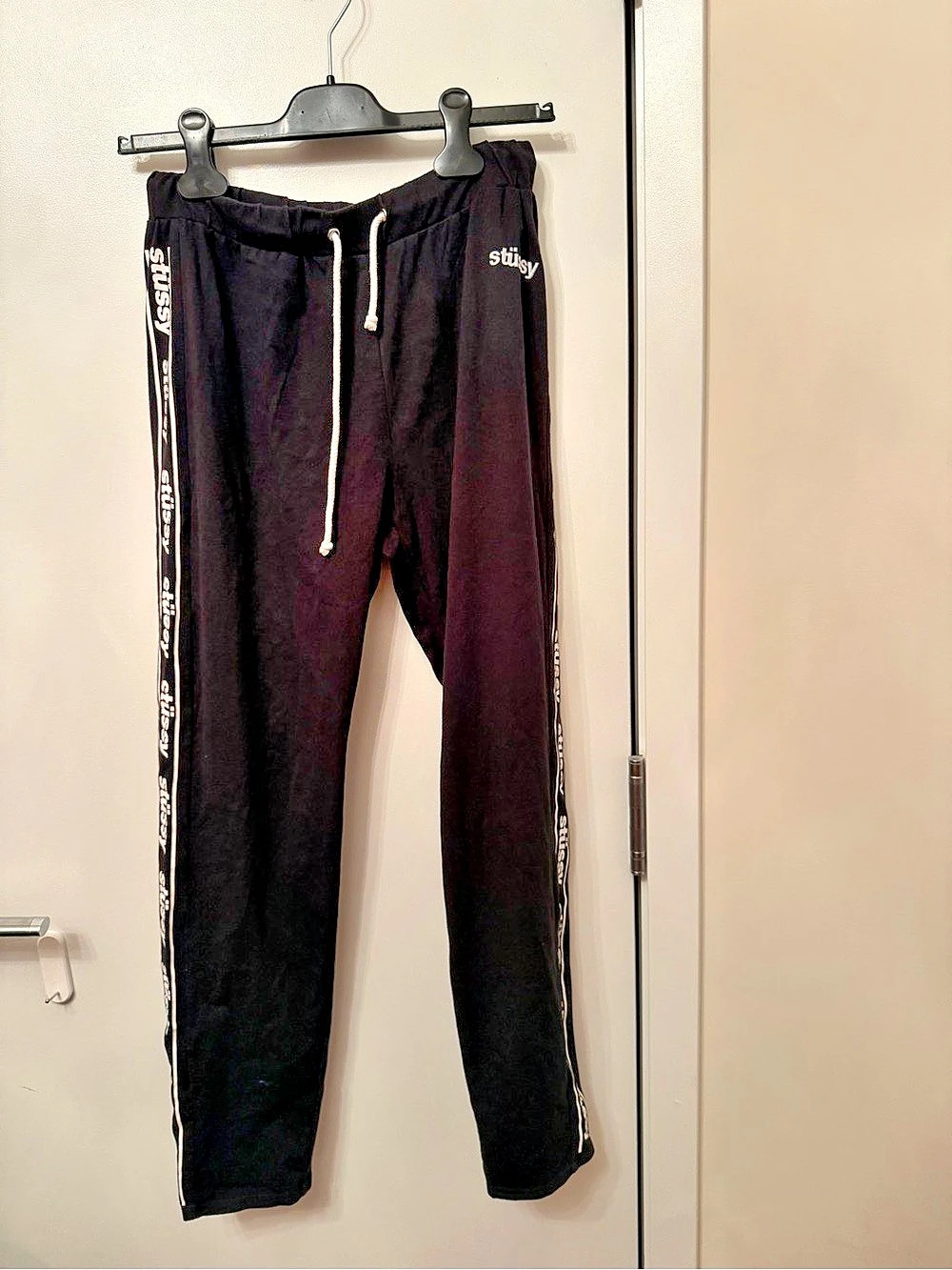 Stüssy Side Stripe Track Pant Black Waist Medium stussy
